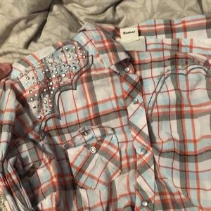 Ariat XS fitted western shirt